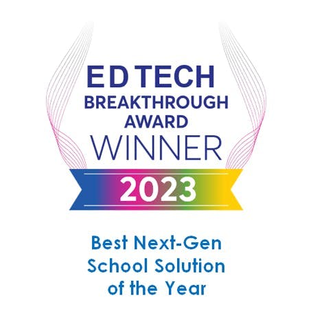 2023 EdTech Breakthrough award winner 2023