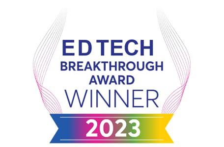 2023 EdTech Breakthrough award winner 2023