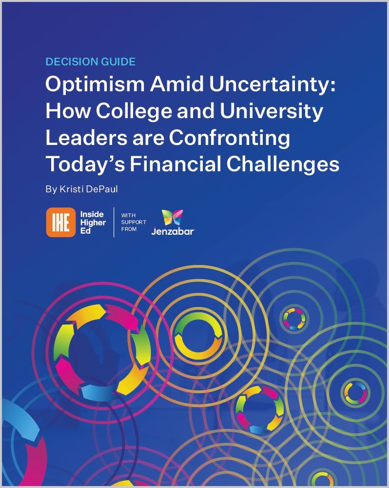 Optimism Amid Uncertainty: How College and University Leaders Are Confronting Today's Financial Challenges