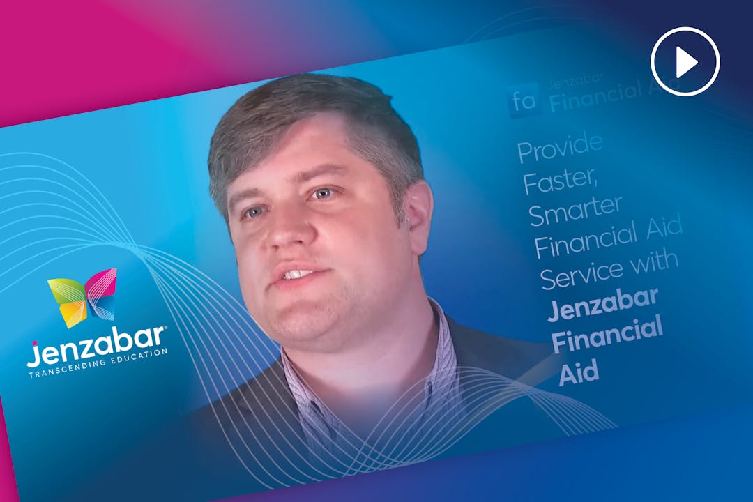 Jenzabar Financial Aid Empowers Students