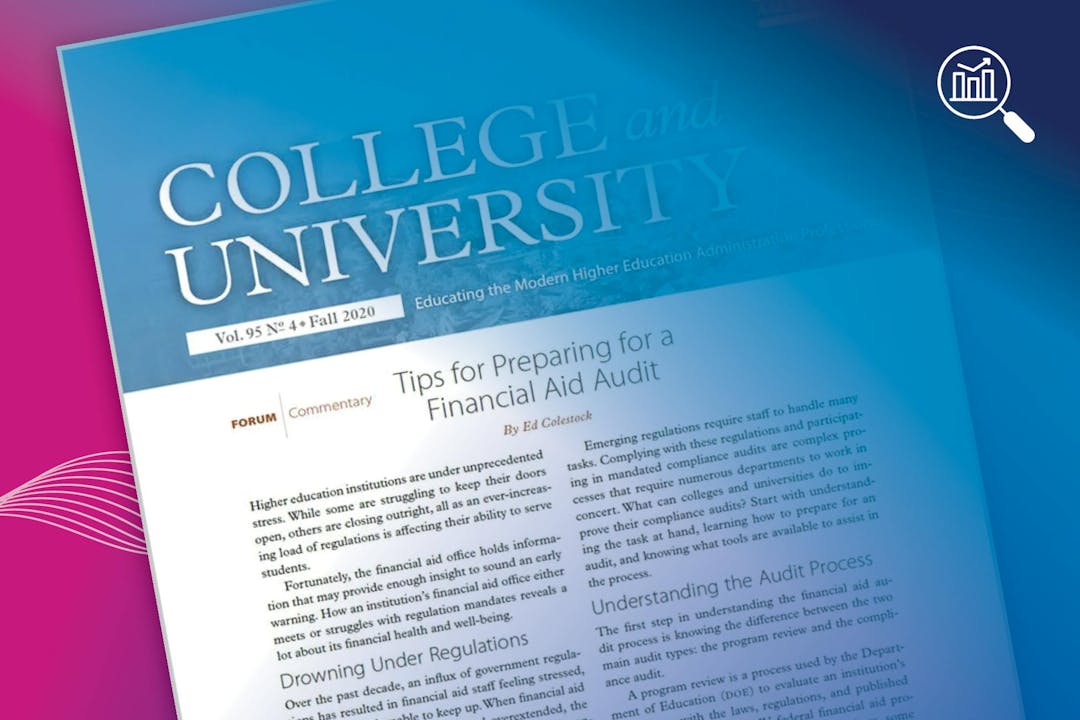 Tips for Preparing for a Financial Aid Audit