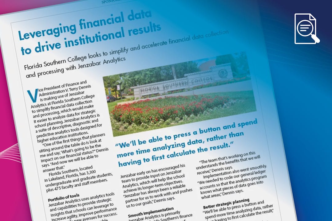 Leveraging Financial Data to Drive Institutional Results