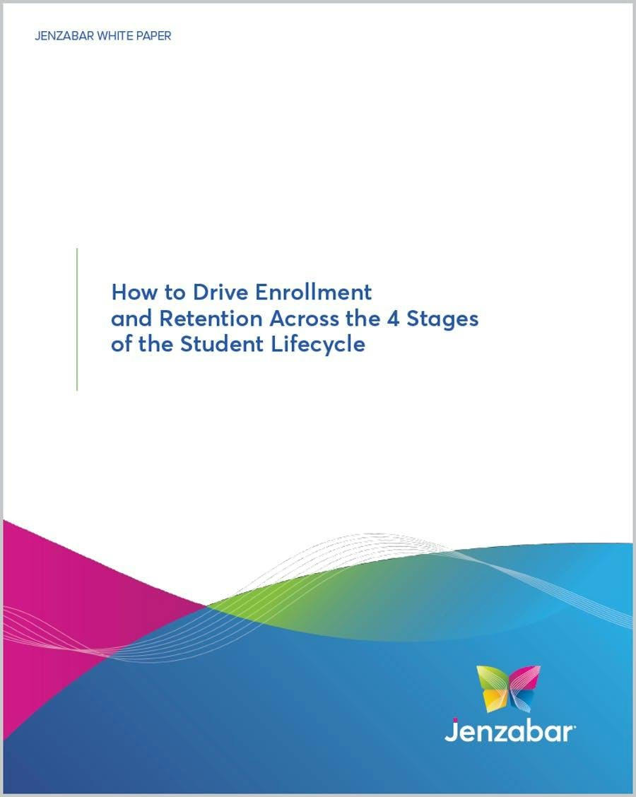 How to Drive Enrollment and Retention Across the 4 Stages of the Student Lifecycle