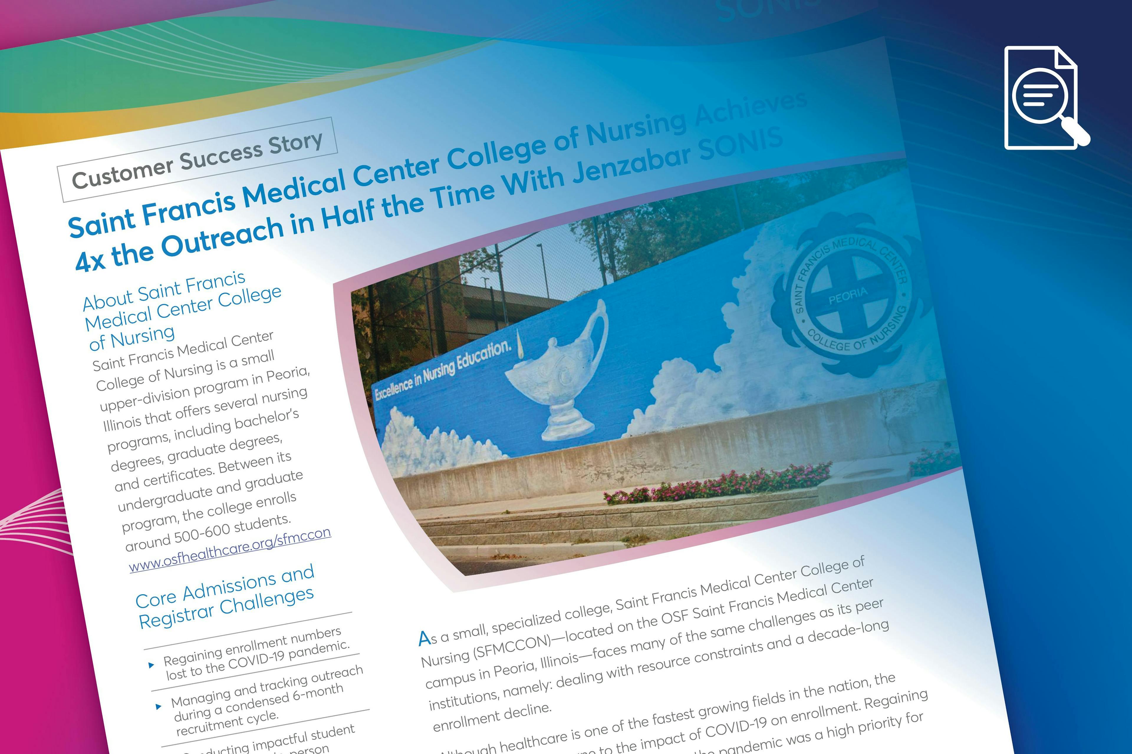 Case Study: Saint Francis Medical Center College of Nursing