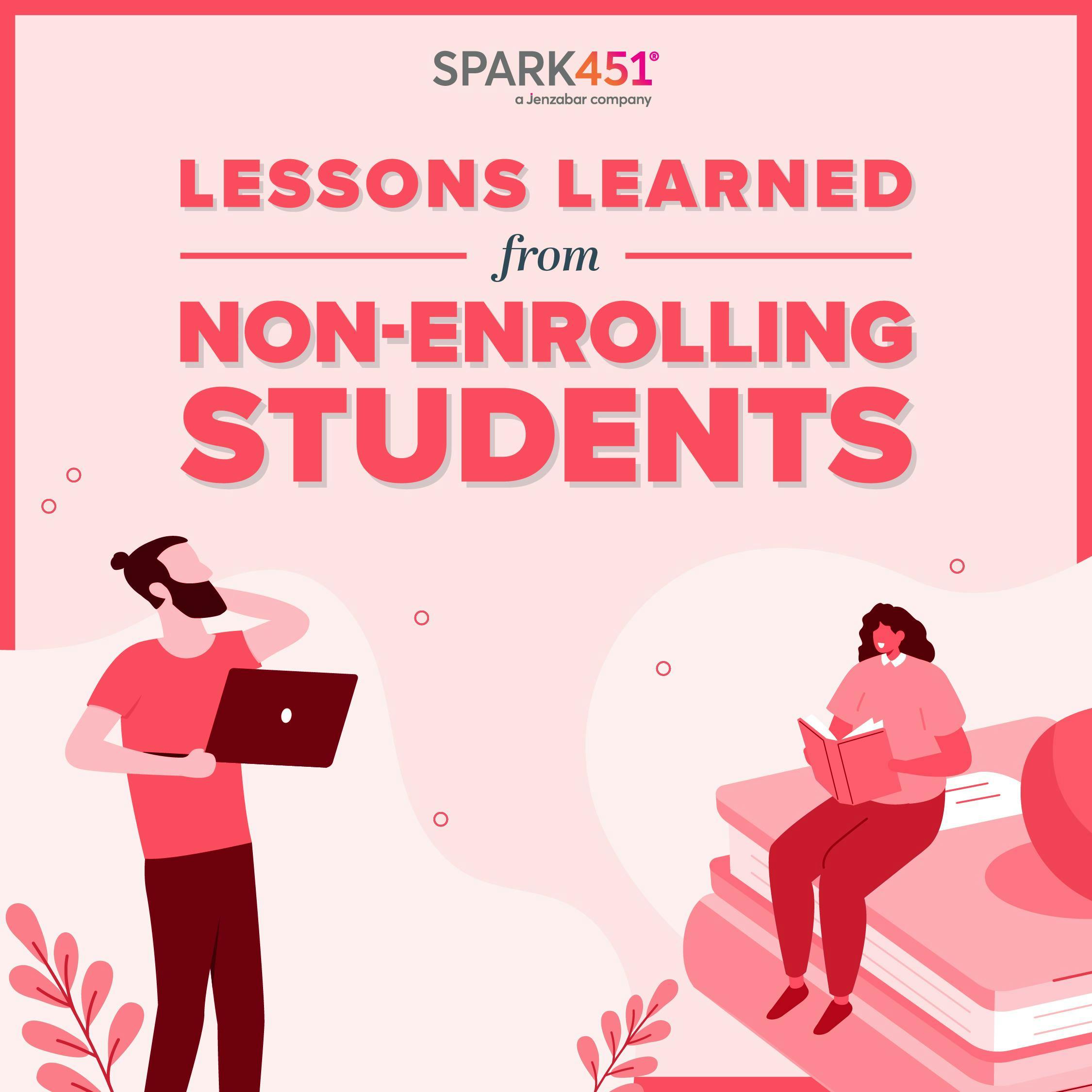 Blog: Lessons Learned from Non-Enrolling Students