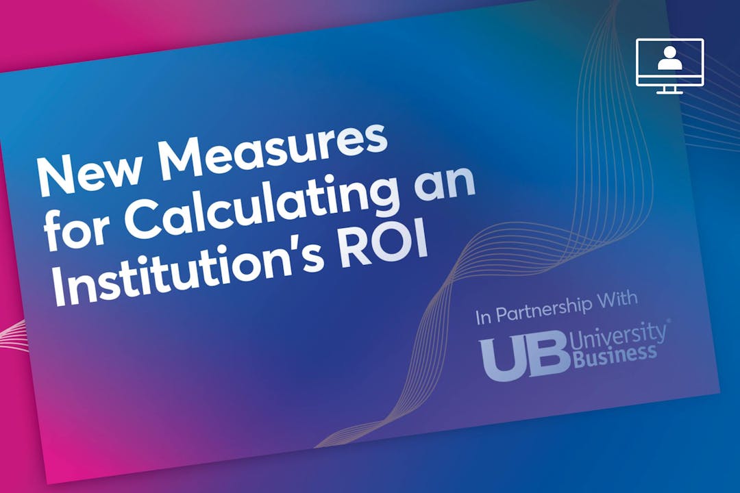 New Measures for Calculating an Institution's ROI