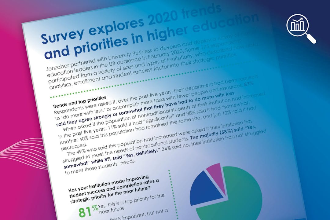 University Business: Survey Explores 2020 Trends and Priorities in Higher Education