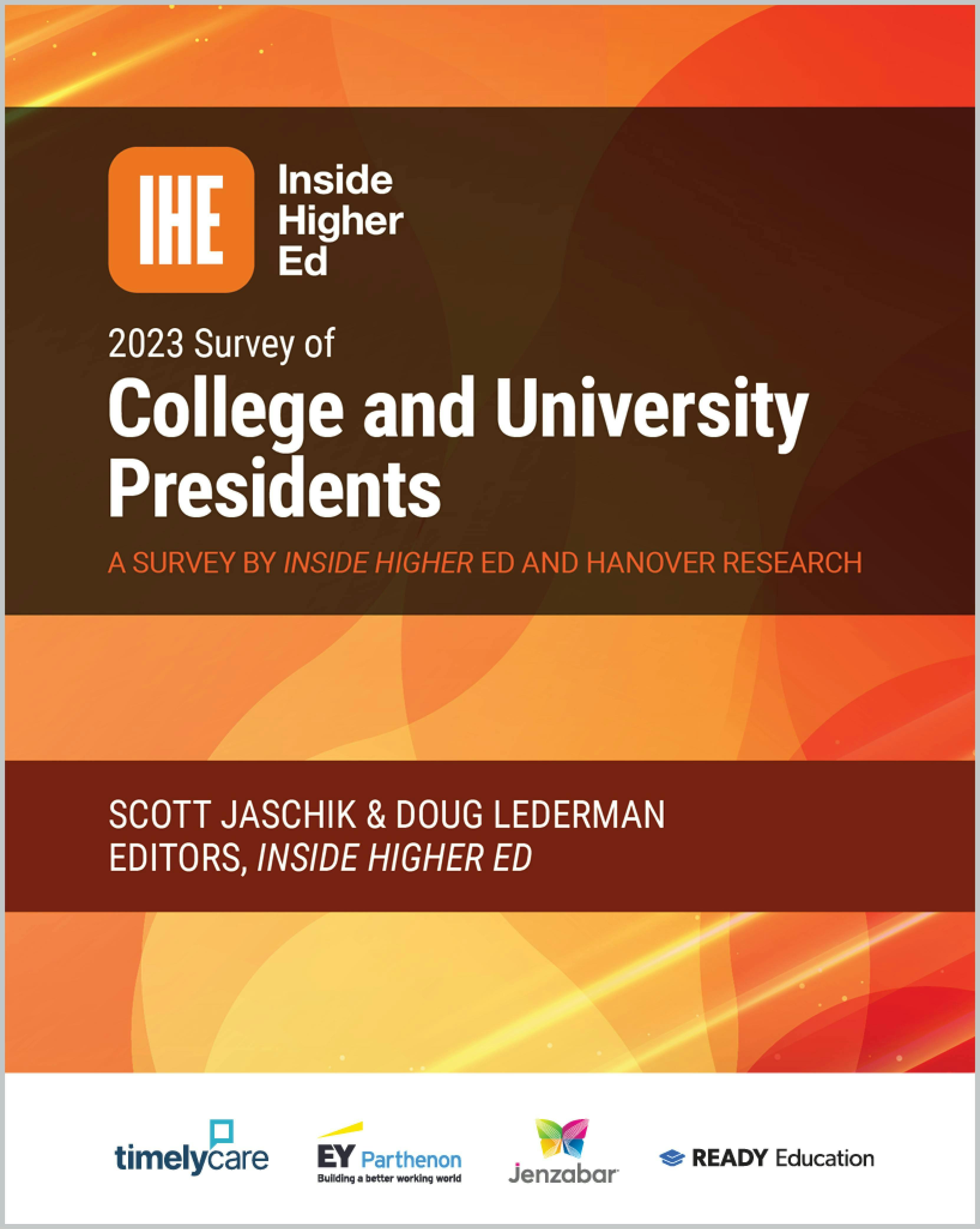 IHE 2023 Survey of College and University Presidents