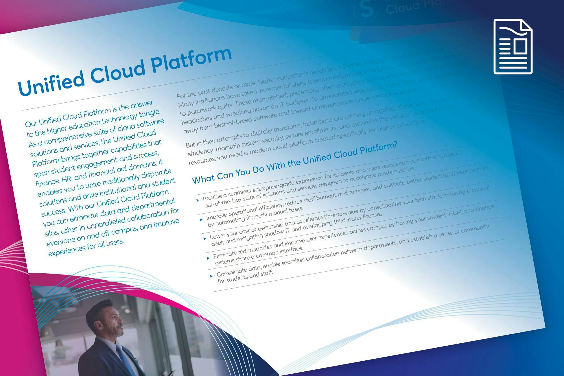 Product Sheet: Unified Cloud Platform