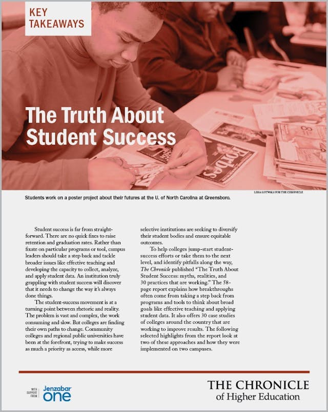 The Truth About Student Success