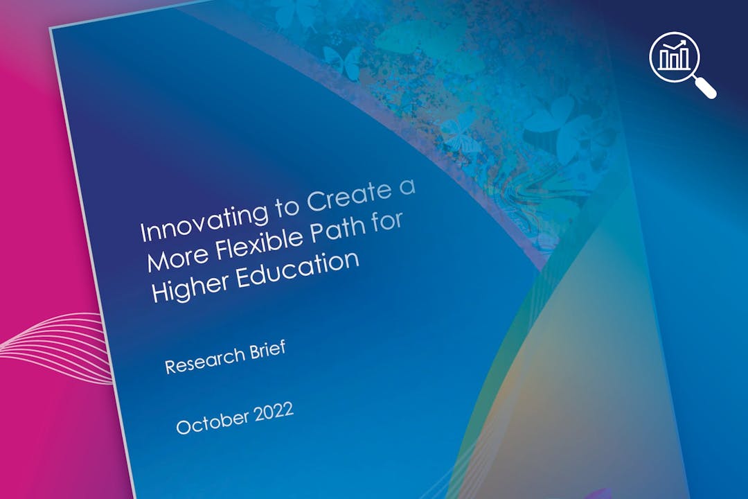 Jenzabar 2022 Survey - Innovating to Create a More Flexible Path for Higher Education