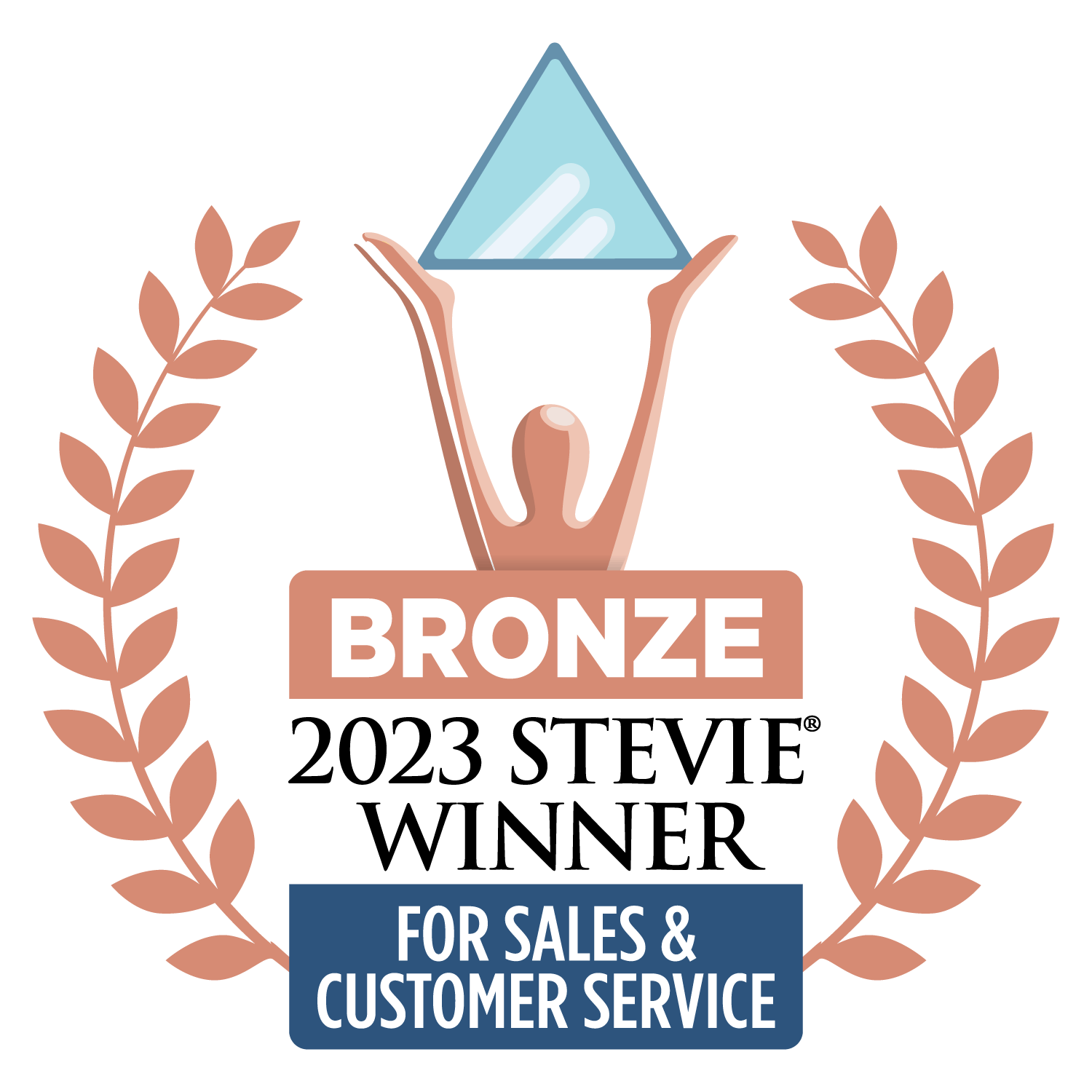 Bronze Award Winner in 2023 Stevie® Awards for Sales & Customer Service