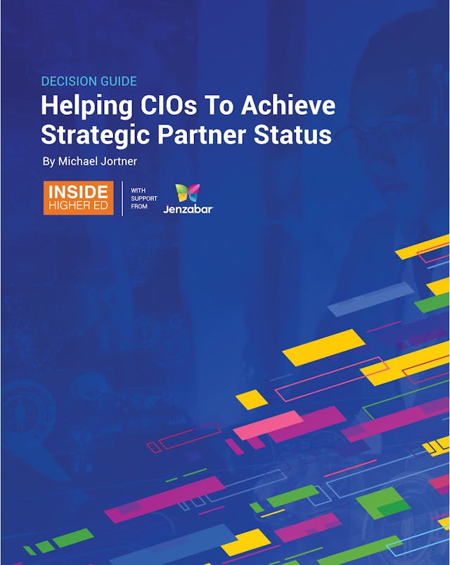 Decision Guide: Helping CIOs To Achieve Strategic Partner Status