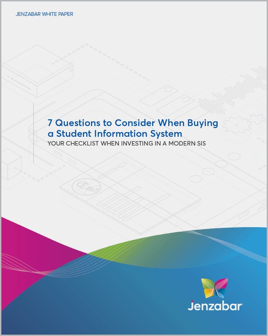 White Paper: 7 Questions to Consider When Buying a Student Information System