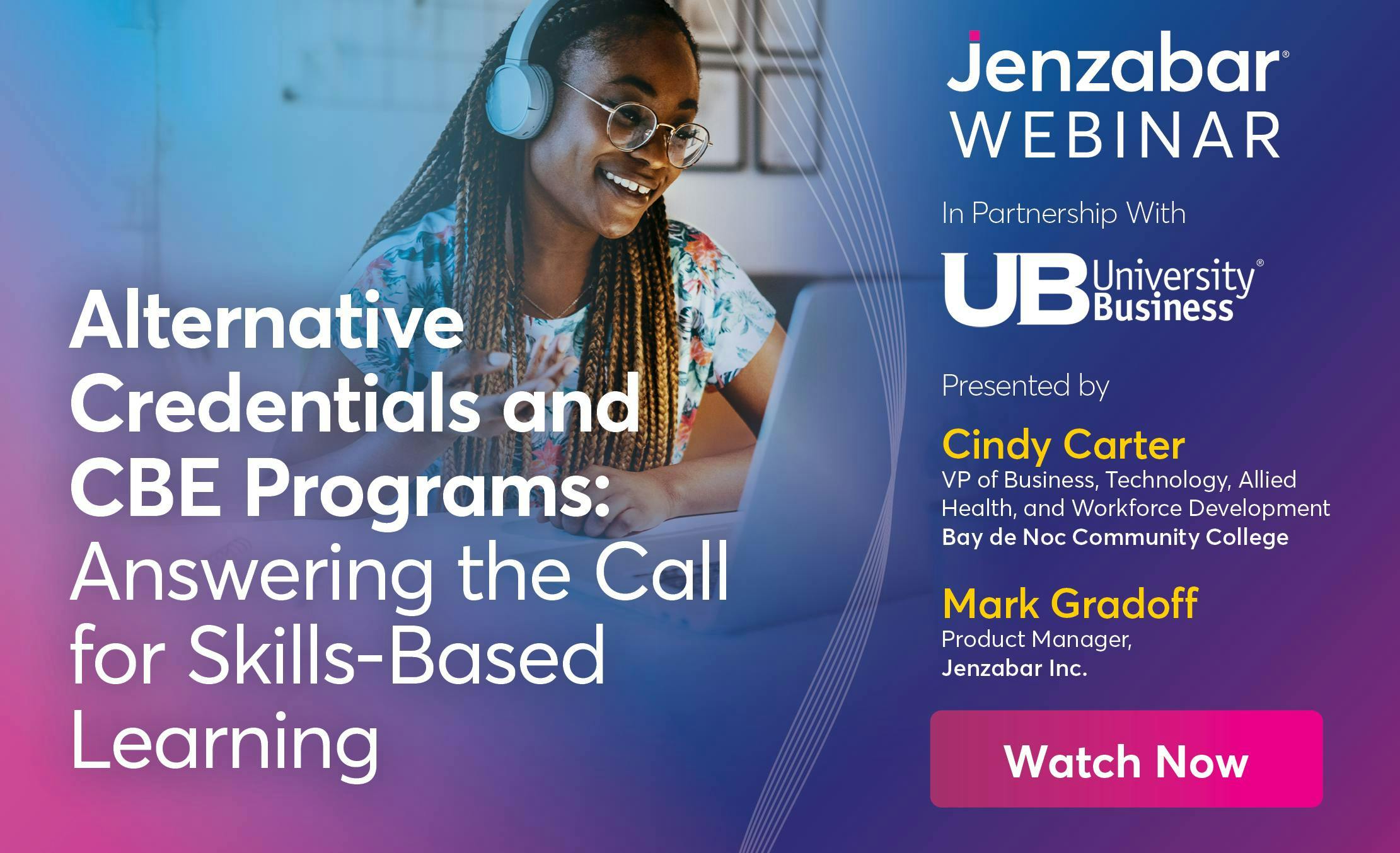 Webinar: Alternative Credentials and CBE Programs: Answering the Call for Skills-Based Learning