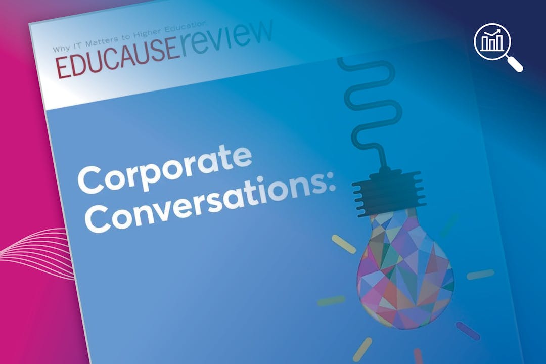 EDUCAUSE Corporate Conversations With Jeff Elliott From Jenzabar