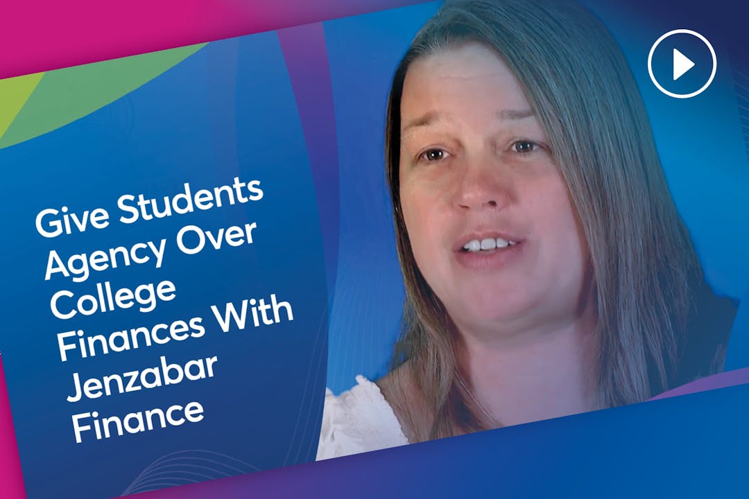 Give Students Agency Over College Finances With Jenzabar Finance