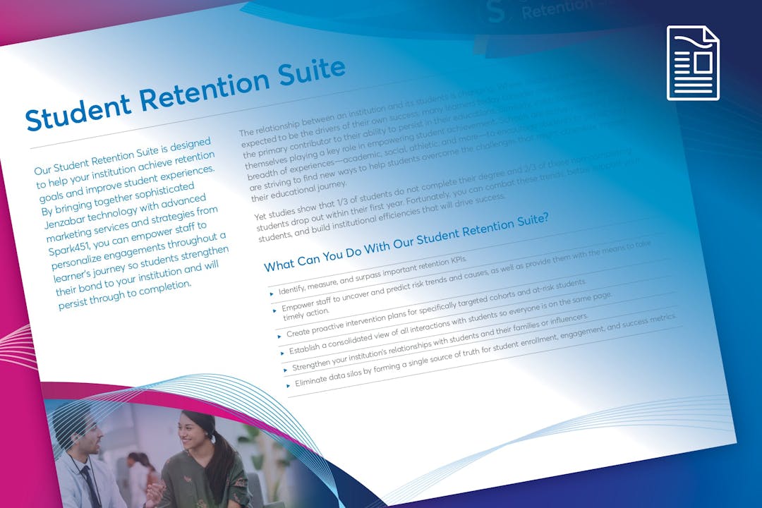Student Retention Suite Solution Sheet