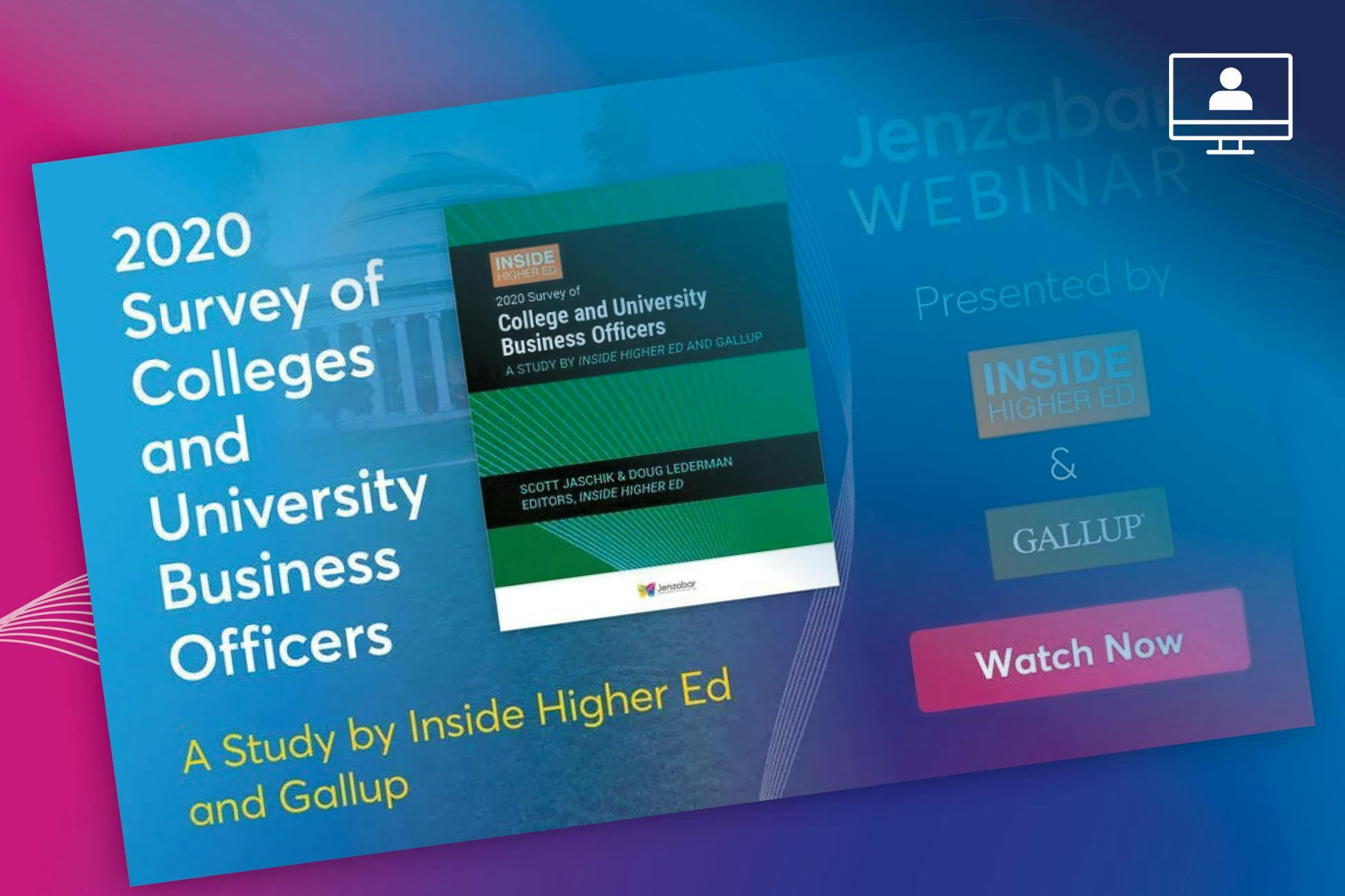 Webinar: 2020 Survey of College and University Business Officers
