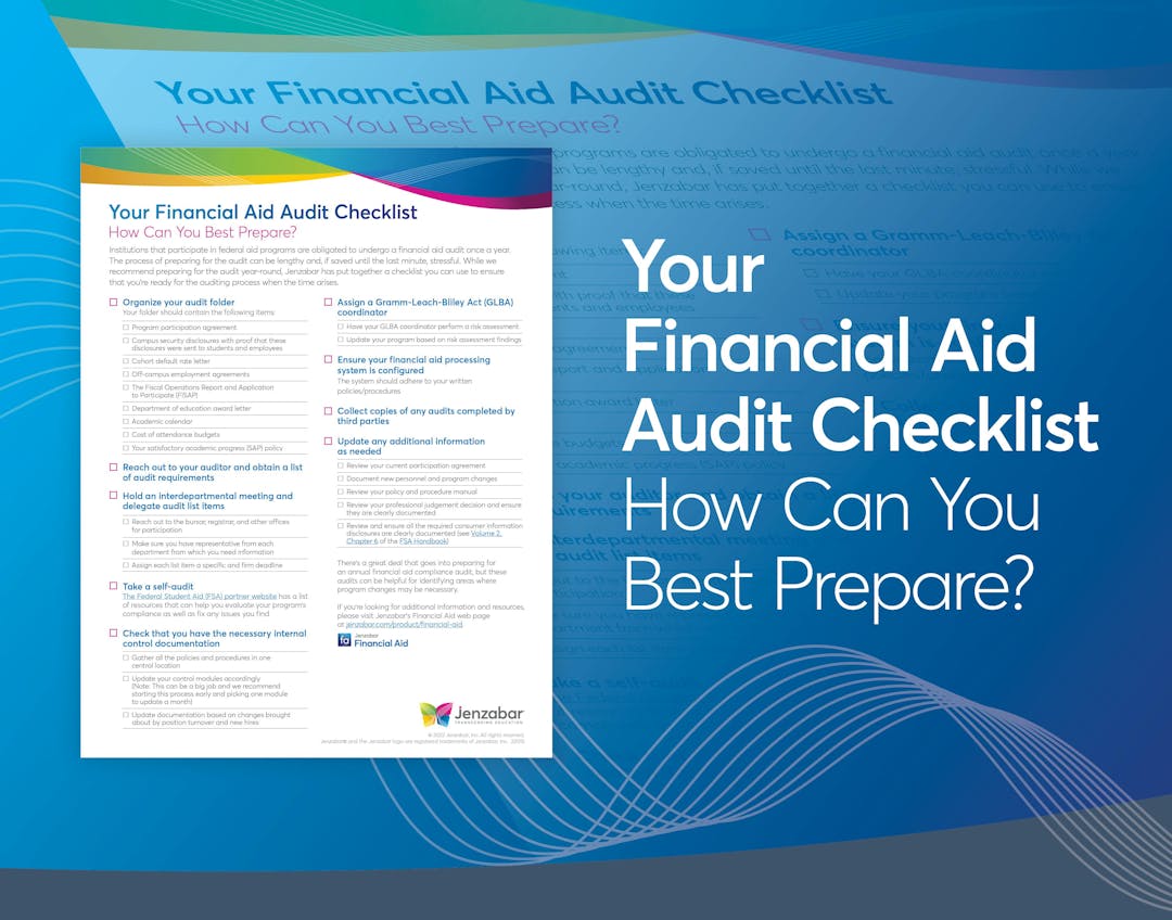 Financial Aid Audit Checklist